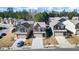 Aerial view of neighborhood homes showcasing similar styles at 8785 Seneca Rd, Palmetto, GA 30268
