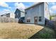 Private backyard with wooden fence and patio at 8785 Seneca Rd, Palmetto, GA 30268