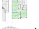 Second floor layout showing two bedrooms, two baths and hall at 8785 Seneca Rd, Palmetto, GA 30268