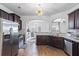 Modern kitchen with stainless steel appliances and granite countertops at 8785 Seneca Rd, Palmetto, GA 30268