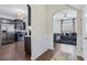 Open concept living area with kitchen view at 8785 Seneca Rd, Palmetto, GA 30268