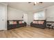 Spacious living room with hardwood floors and ample natural light at 365 Winding River Dr # E, Atlanta, GA 30350