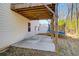 Back patio featuring concrete flooring and natural light at 2536 Dayview Ln, Atlanta, GA 30331