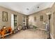 Bedroom with neutral walls, carpet, window and decor at 1444 Harbins Ridge Dr, Norcross, GA 30093