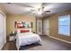 Cozy bedroom with ceiling fan and ample closet space at 2650 Batavia St, East Point, GA 30344