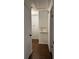 Hallway with hardwood floors and neutral paint at 2773 Fairlane Dr, Atlanta, GA 30354