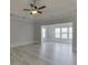 Spacious living room featuring decorative ceilings and ample natural light at 4011 Charrwood Trce, Marietta, GA 30062