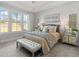 Bright bedroom with large windows and neutral decor at 405 Nettle Ct, Woodstock, GA 30188