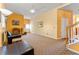 Spacious basement with sitting area and TV at 2270 Washington Dr, Douglasville, GA 30135