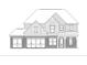 Front elevation rendering featuring brick and siding and a three car garage at 679 Crest Line Trl, Powder Springs, GA 30127
