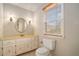 Bathroom with updated vanity and window at 1519 Carnaby Ct, Dunwoody, GA 30338