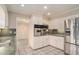 Bright kitchen featuring stainless steel appliances and ample cabinetry at 1519 Carnaby Ct, Dunwoody, GA 30338