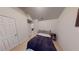 Bright bedroom with a twin bed and built in closet at 5789 Star Flower Dr, Ellenwood, GA 30294