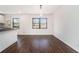 Bright dining area with hardwood floors and large windows at 942 Azalea Cir, Marietta, GA 30062