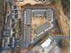 Aerial view of community showing building layout and landscaping at 1208 Stone Castle Cir # 3, Smyrna, GA 30080