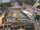 Aerial view showing the community's convenient location and design at 1208 Stone Castle Cir # 3, Smyrna, GA 30080