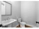 Simple bathroom with single sink and toilet at 1208 Stone Castle Cir # 3, Smyrna, GA 30080