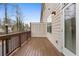 Private deck for relaxing and enjoying the outdoors at 1208 Stone Castle Cir # 3, Smyrna, GA 30080