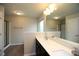 Double vanity bathroom with separate toilet area at 4764 Sylvan St # B, Sugar Hill, GA 30518