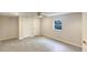 Unfinished basement with high ceilings and ample space at 7045 Treeline Dr, Cumming, GA 30028