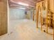 Unfinished basement area with exposed framing at 7045 Treeline Dr, Cumming, GA 30028