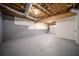 Unfinished basement with high ceilings and ample storage space at 1861 Shady Creek Ln, Lawrenceville, GA 30043