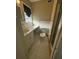 Clean bathroom with updated vanity and shower/tub combo at 4282 Roswell Ne Rd # G2, Atlanta, GA 30342