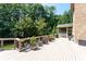 Large deck with planters and scenic backyard views at 4668 Andrea Pointe, Marietta, GA 30062