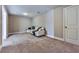 Spacious basement with plush carpet and seating area at 217 Towering Peaks, Canton, GA 30114