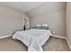 Bedroom with queen bed and access to a bathroom at 217 Towering Peaks, Canton, GA 30114