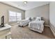 Two twin beds in a bright and cozy bedroom at 217 Towering Peaks, Canton, GA 30114