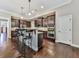 Modern kitchen featuring stainless steel appliances and ample cabinetry at 217 Towering Peaks, Canton, GA 30114