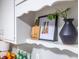 White kitchen shelving with decorative accents at 2698 George Nw St, Atlanta, GA 30318