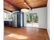 Cozy dining area features a sliding glass door that provides backyard views and floods the room with light at 3732 Summitridge Dr, Atlanta, GA 30340