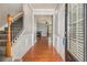 Bright and spacious entryway with hardwood floors and a staircase at 4367 Favored Way, Union City, GA 30291