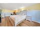 Basement bedroom with window and wood-look floors at 45 Ashbury Ct, Dallas, GA 30157