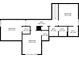 Second-floor layout with bedrooms, bathrooms, and walk-in closets, providing a complete view of the space at 130 West Lake Blvd, Carrollton, GA 30116