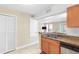 Galley kitchen with granite countertops and stainless steel dishwasher at 2657 Lenox Ne Rd # A-9, Atlanta, GA 30324