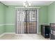 Enclosed patio with vertical blinds and a view of the building at 2657 Lenox Ne Rd # A-9, Atlanta, GA 30324