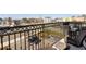 Spacious balcony with wrought iron fencing, city views and outdoor seating area perfect for entertaining guests at 3235 Roswell Ne Rd # 617, Atlanta, GA 30305