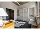 Well-lit office boasts exposed brick, hardwood floors, built-in shelves, large windows and contemporary decor at 3235 Roswell Ne Rd # 617, Atlanta, GA 30305