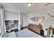 Charming bedroom with built-in shelving and dresser at 1213 Van Allen Nw Mews # 47, Atlanta, GA 30318