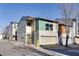 Modern townhome with attached garage and unique exterior finishes at 1213 Van Allen Nw Mews # 47, Atlanta, GA 30318