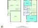Two-story floor plan, 1171 sq ft, includes garage at 1213 Van Allen Nw Mews # 47, Atlanta, GA 30318