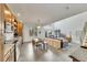 Open floor plan with modern kitchen and living area at 1213 Van Allen Nw Mews # 47, Atlanta, GA 30318