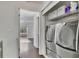 Convenient laundry room with stackable washer and dryer at 1213 Van Allen Nw Mews # 47, Atlanta, GA 30318