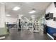 Well-equipped fitness center with various exercise machines at 1501 Clairmont Rd # 223, Decatur, GA 30033