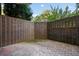 Private brick patio perfect for outdoor relaxation at 1501 Clairmont Rd # 223, Decatur, GA 30033