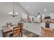 Bright kitchen features a dining area, updated cabinetry, and stainless steel appliances at 418 Kenley Ct, Mcdonough, GA 30253