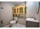 Basement bathroom with updated vanity and fixtures at 1496 Sweet Bottom Sw Cir, Marietta, GA 30064